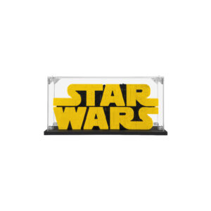 Display Case for LEGO Brick-Built Star Wars Logo #75407