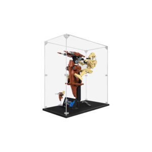 Alternative view of Display Case for LEGO Battle Droid with STAP #75428