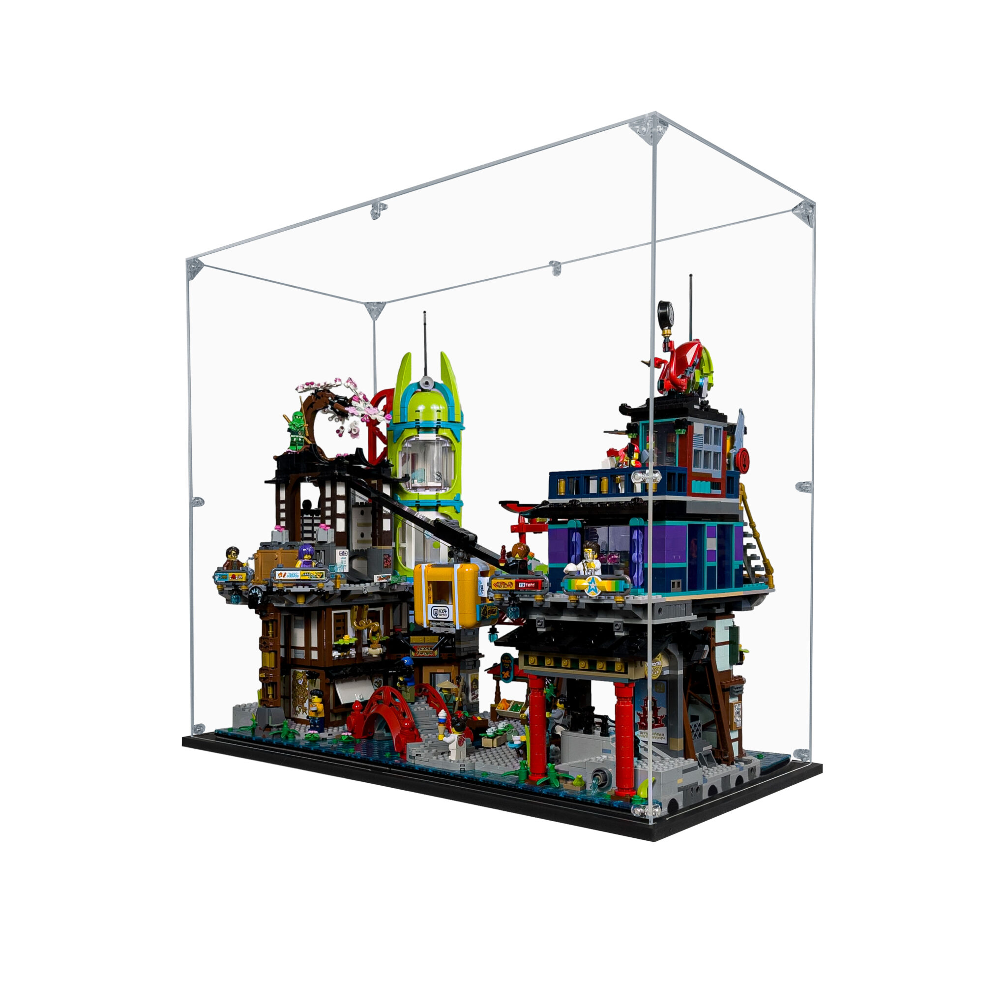 Display Case for LEGO NINJAGO City Markets 71799